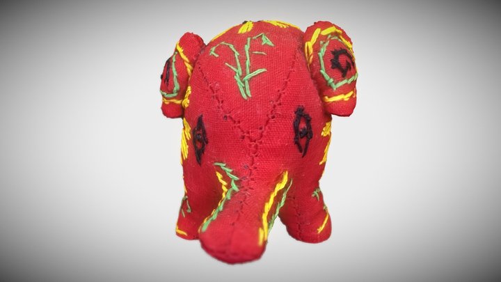 Decorative Elephant 3D Model