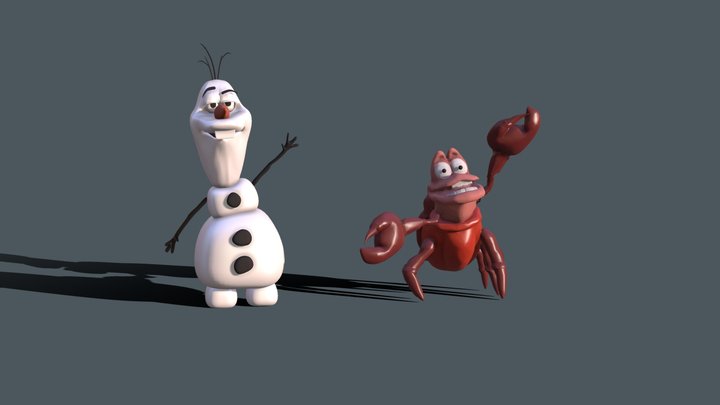 IK / FK ANIMATION TESTS 3D Model