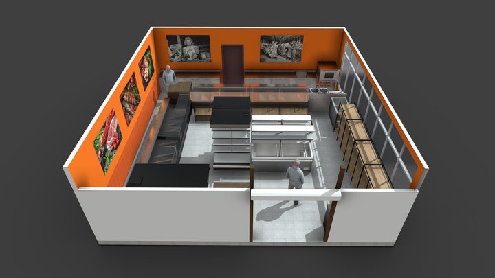 Ozersk 3D Model