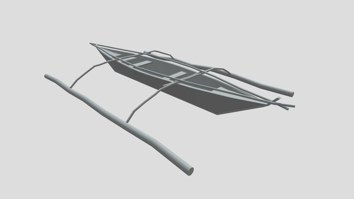 Bangka 3D Model