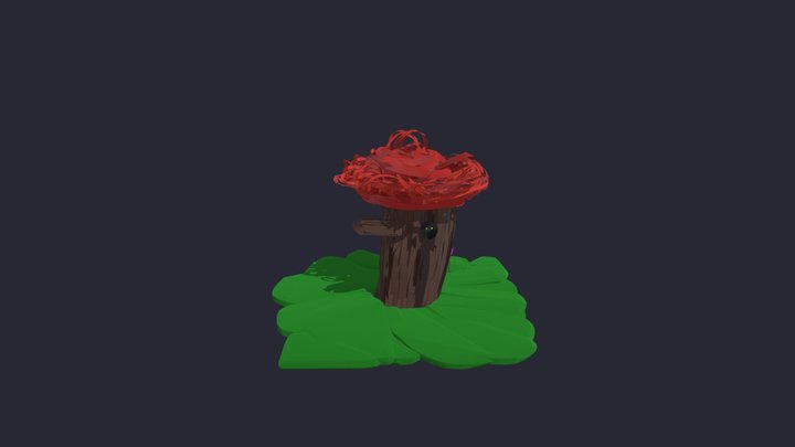 oak 3D Model