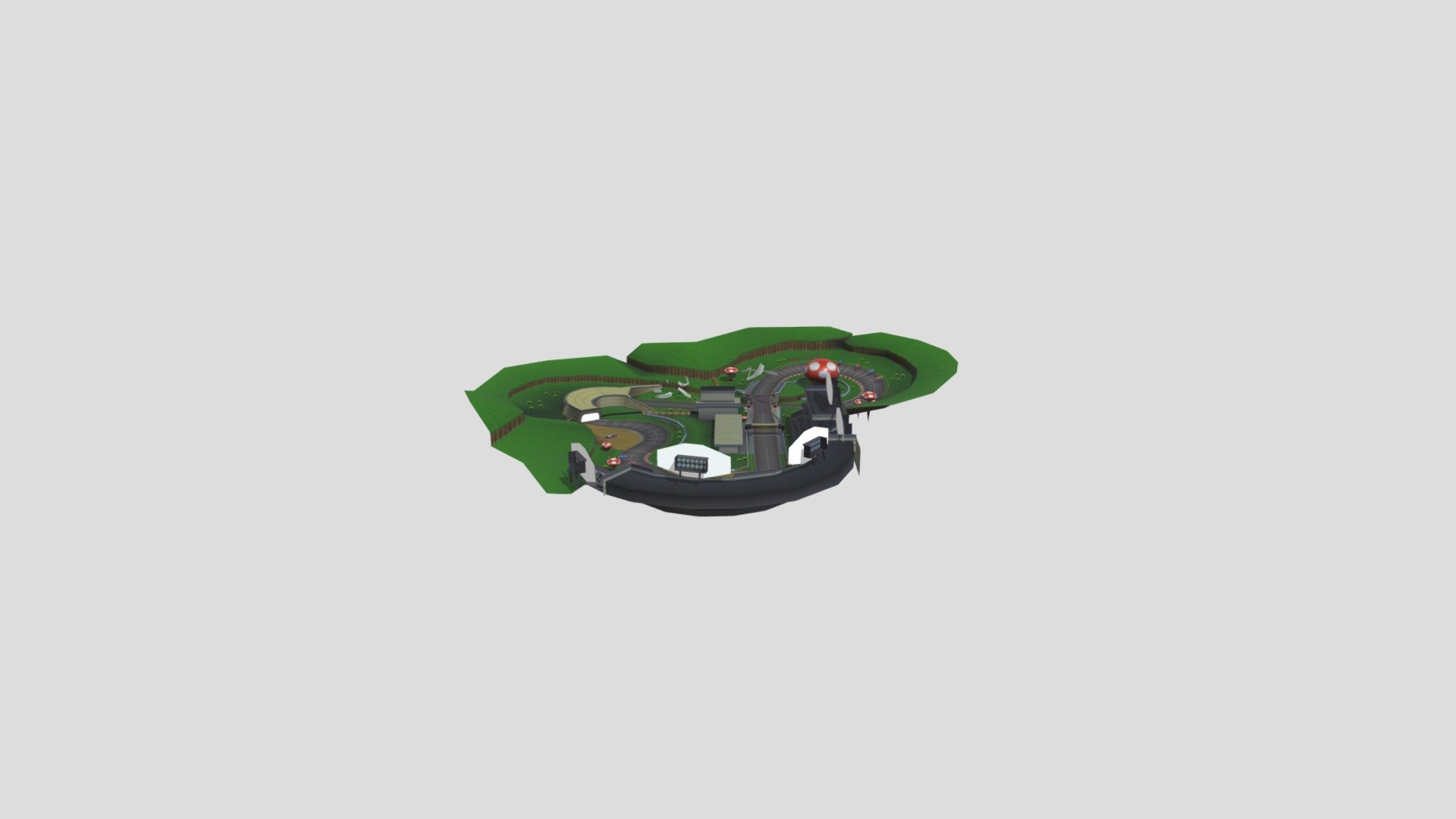 3DS - Mario Kart 7 - Toad Circuit