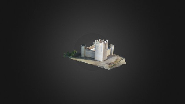 Castillo de Torrelobaton 3D Model
