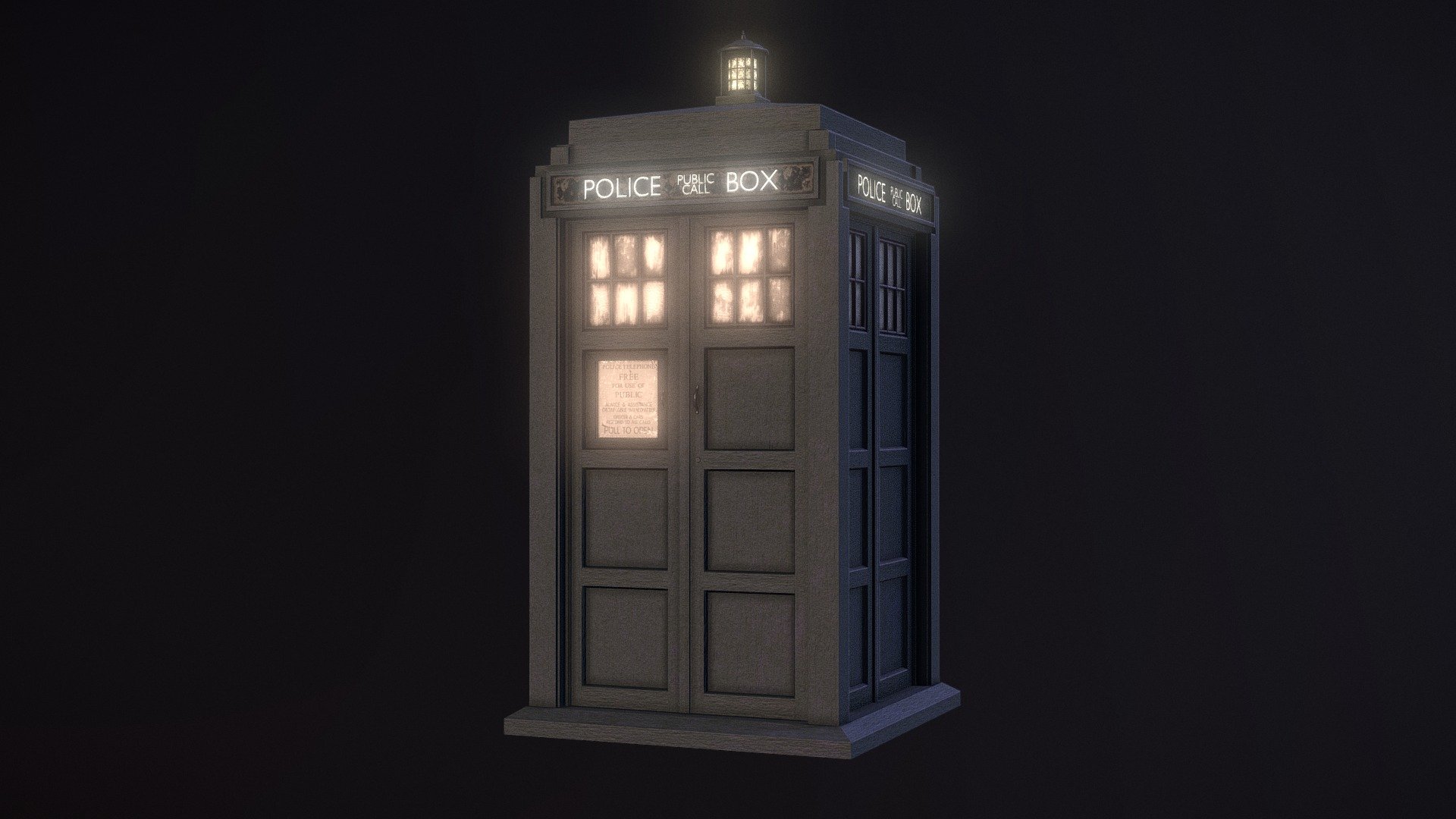 TARDIS 10TH DOCTOR