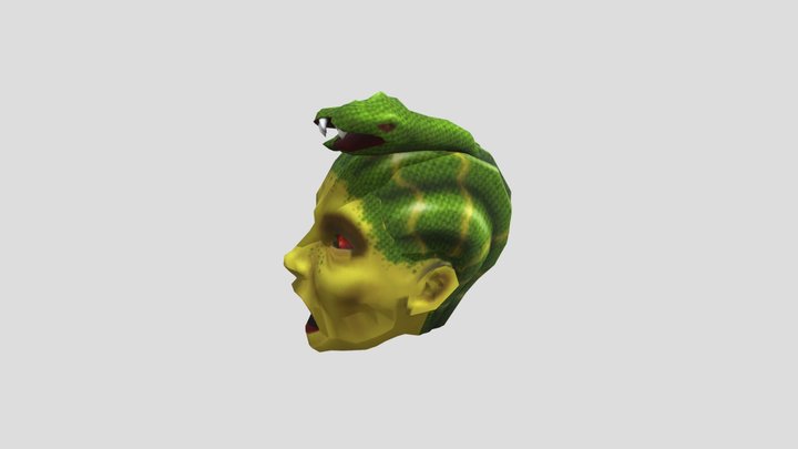 Medusa_head_roblox 3D Model