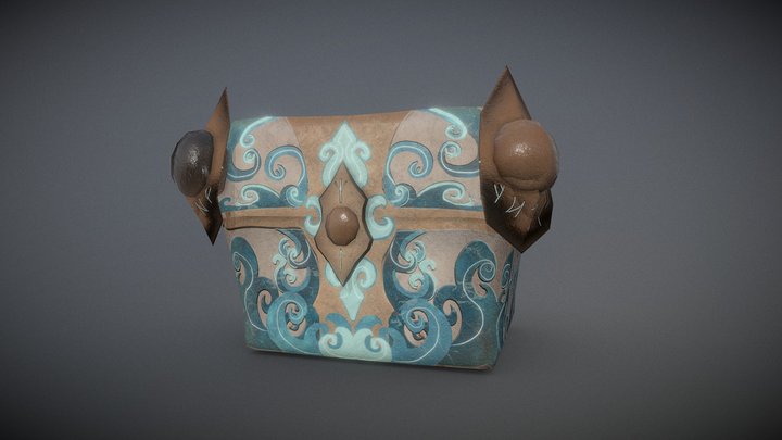KB High Poly PBR Lootbox 3D Model