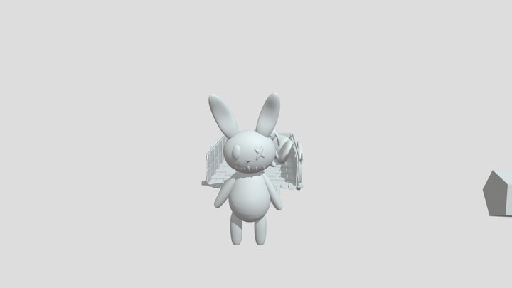 bunny cart 3D Model