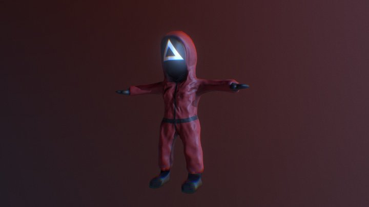 Squid Game Character 3D Model