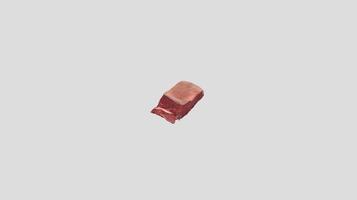 Strip Loin Roast 3D Model