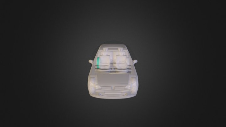 Car Puncture 3D Model