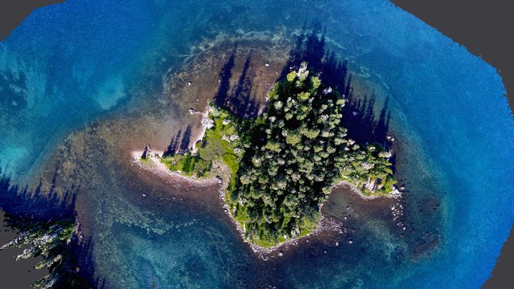 Mystery Island 3D Model
