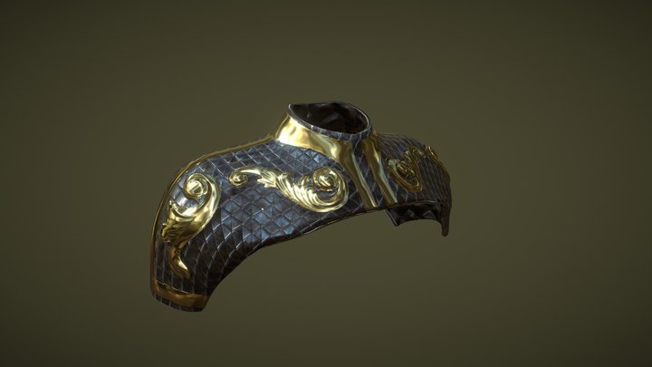 Armor shoulder 3D Model