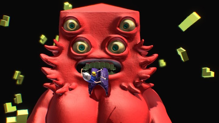 Golb - Adventure Time 3D Model