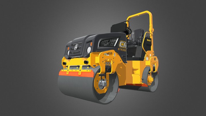 Sany STR30C-8 3D Model