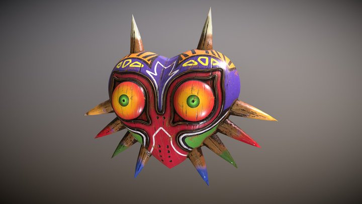 Majoras Mask 3D Model