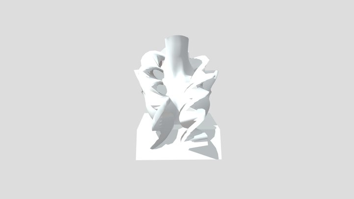 Cloth Stand 3D Model