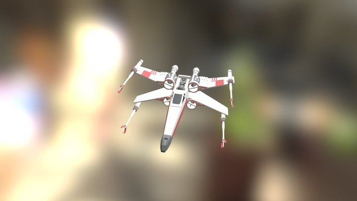 x-wing 3D Model