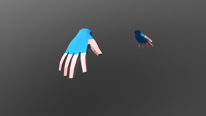 Testing Hands 3D Model