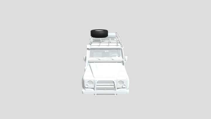 Land Rover Defender MK1 1983-2016 3D Model