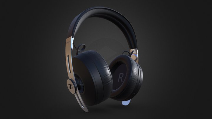 Headphones - Sennheiser Momentum M3 3D Model