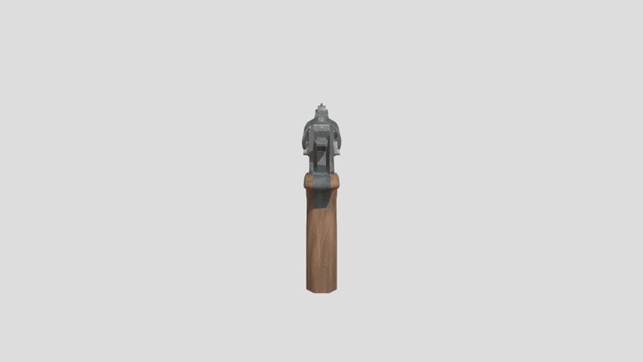 captains-gun-from-mouthwashing 3D Model