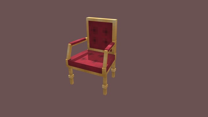 Elegant Chair 3D Model