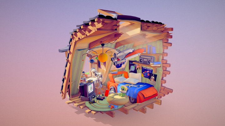 DAE_Crib 3D Model