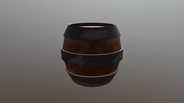 Barrel Prop 3D Model