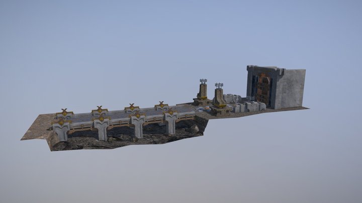 Scandinavian game level (not optimized)