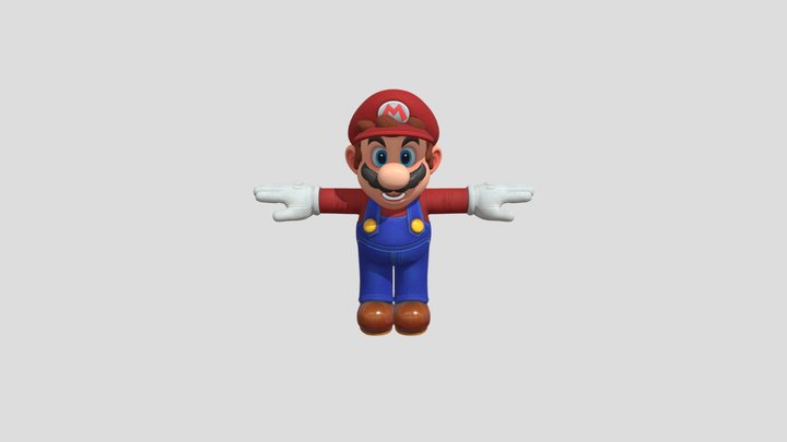 Mario ( Cutscene ) 3D Model