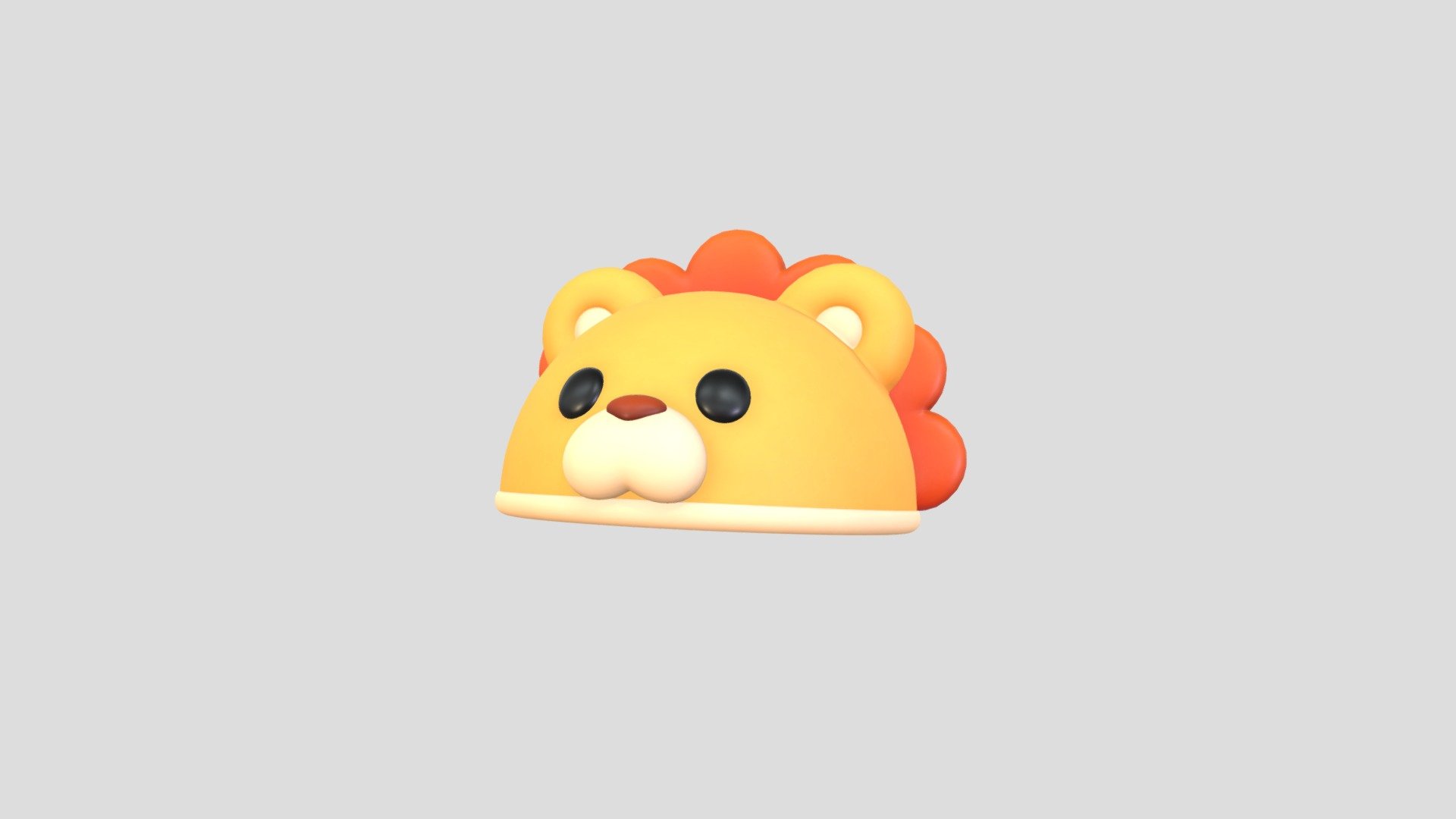 Hat021 Lion Hat - Buy Royalty Free 3D model by Babara (@babaracg ...