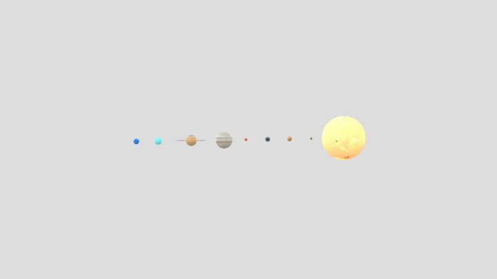 solar_system_orbit 3D Model