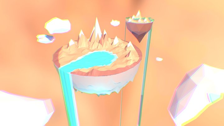 Mountains 3D Model