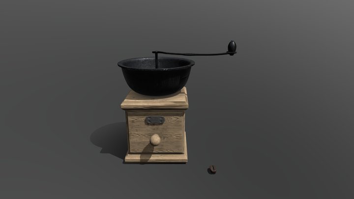 Coffee Grinder 3D Model