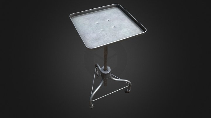 Portable Work Table 3D Model