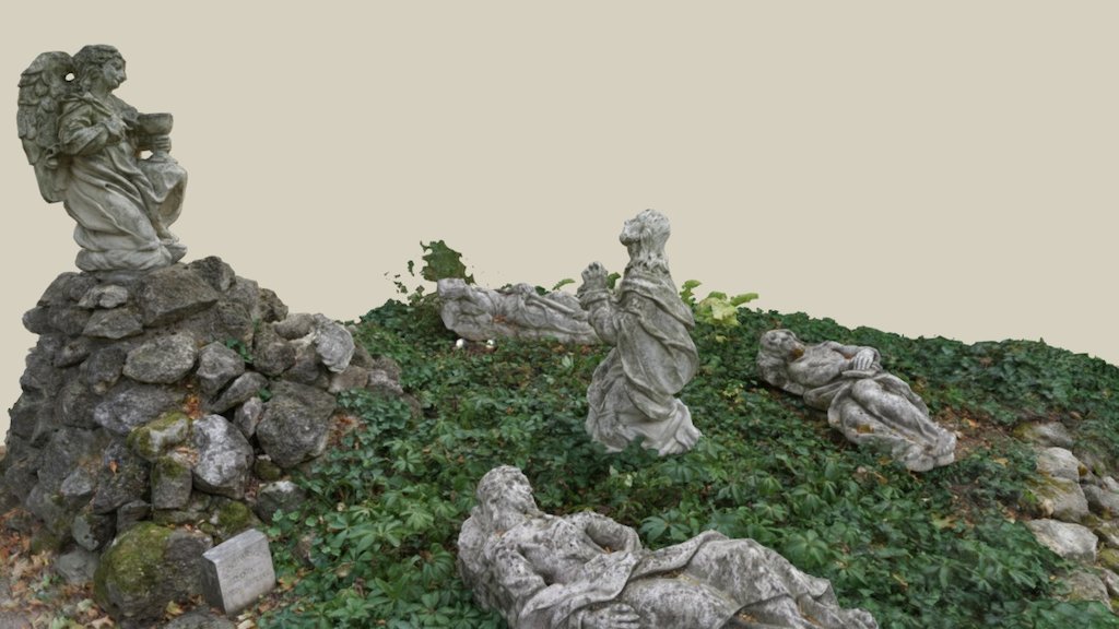 Ölberggruppe — Sketchfab embed 3D viewer