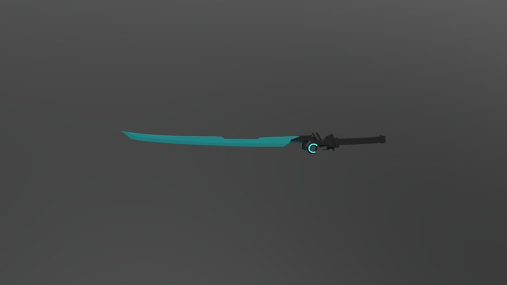 Cyberpunk Sword-C 3D Model