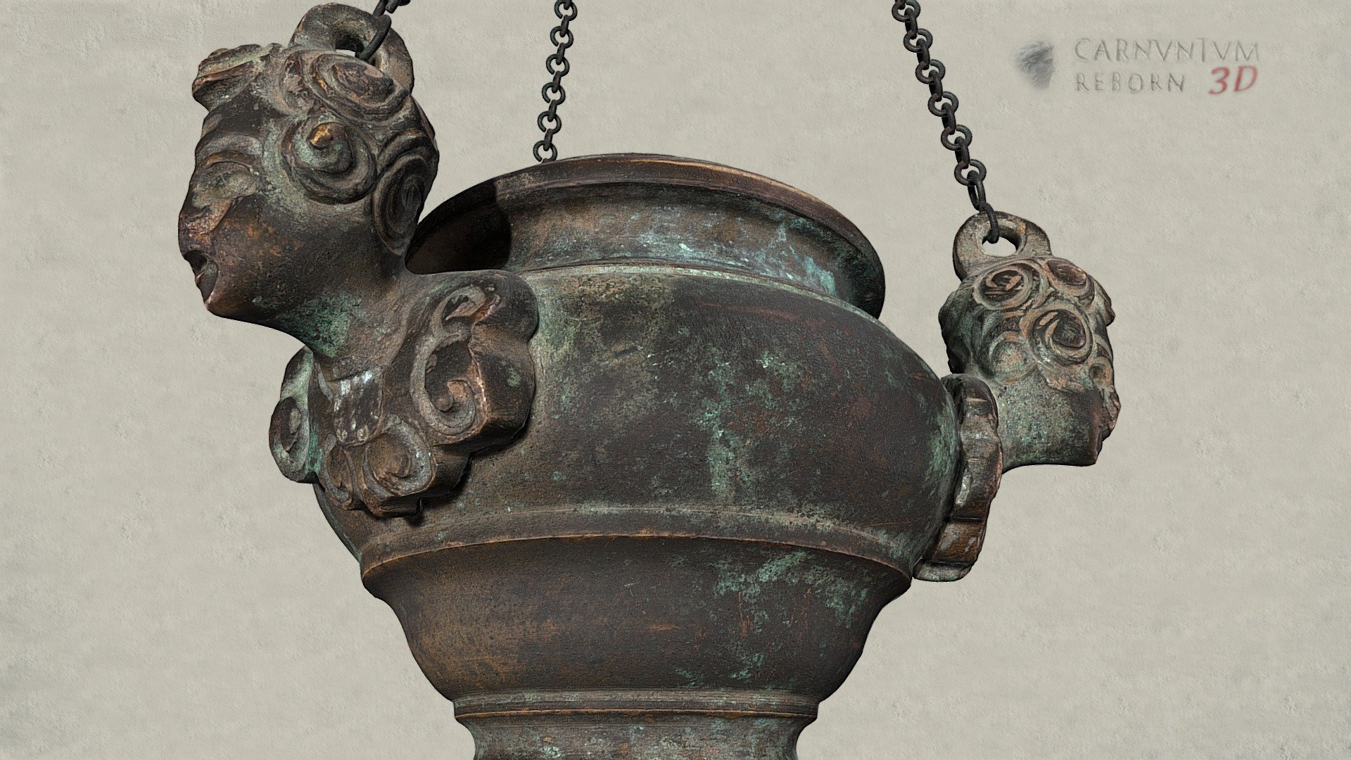 Byzantinische Lampe — Sketchfab embed 3D viewer