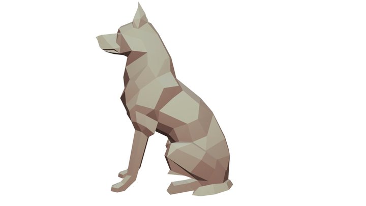 Sheepdog 3D Model