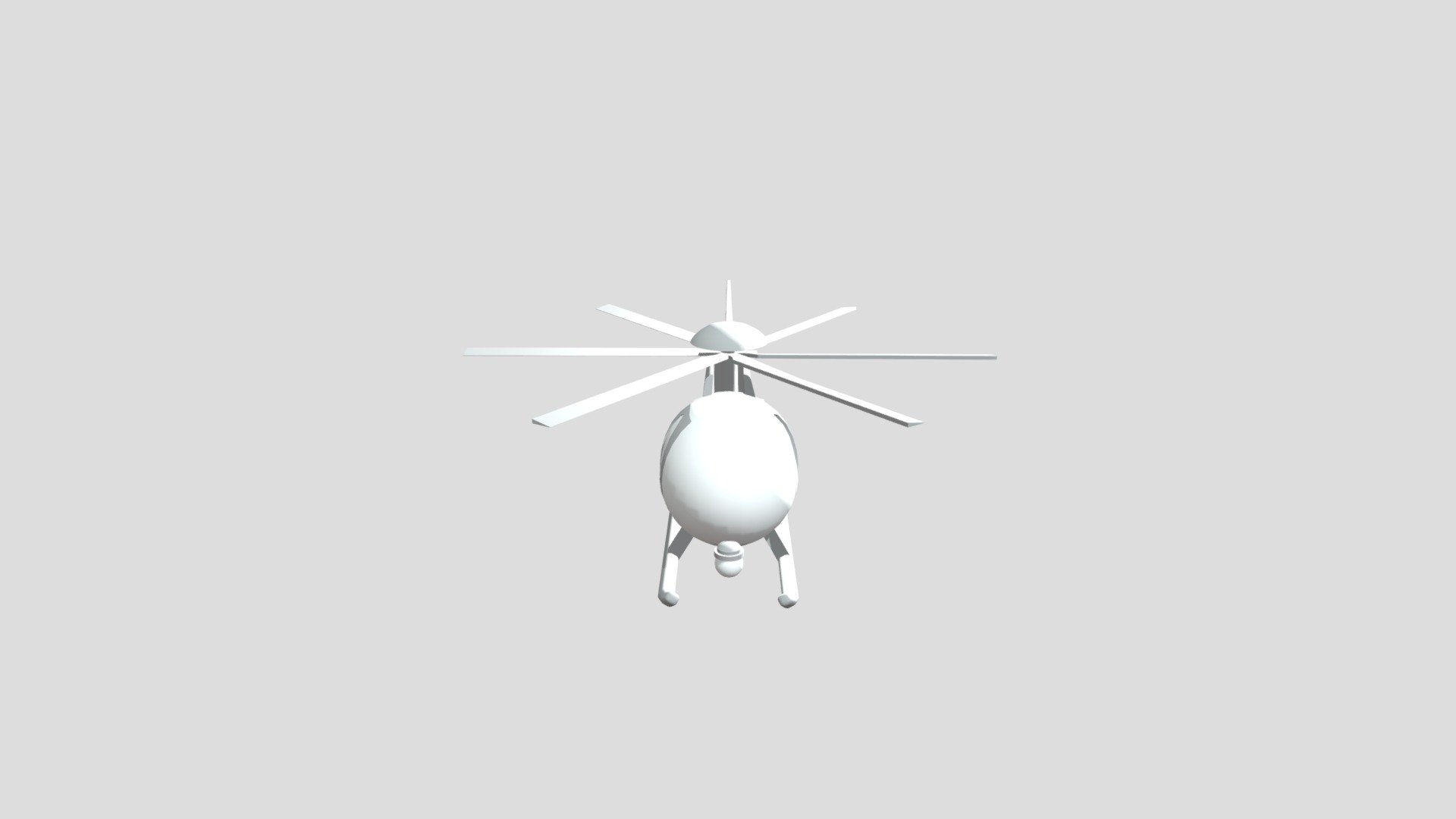 Little Bird Helicopter (Buzzard)