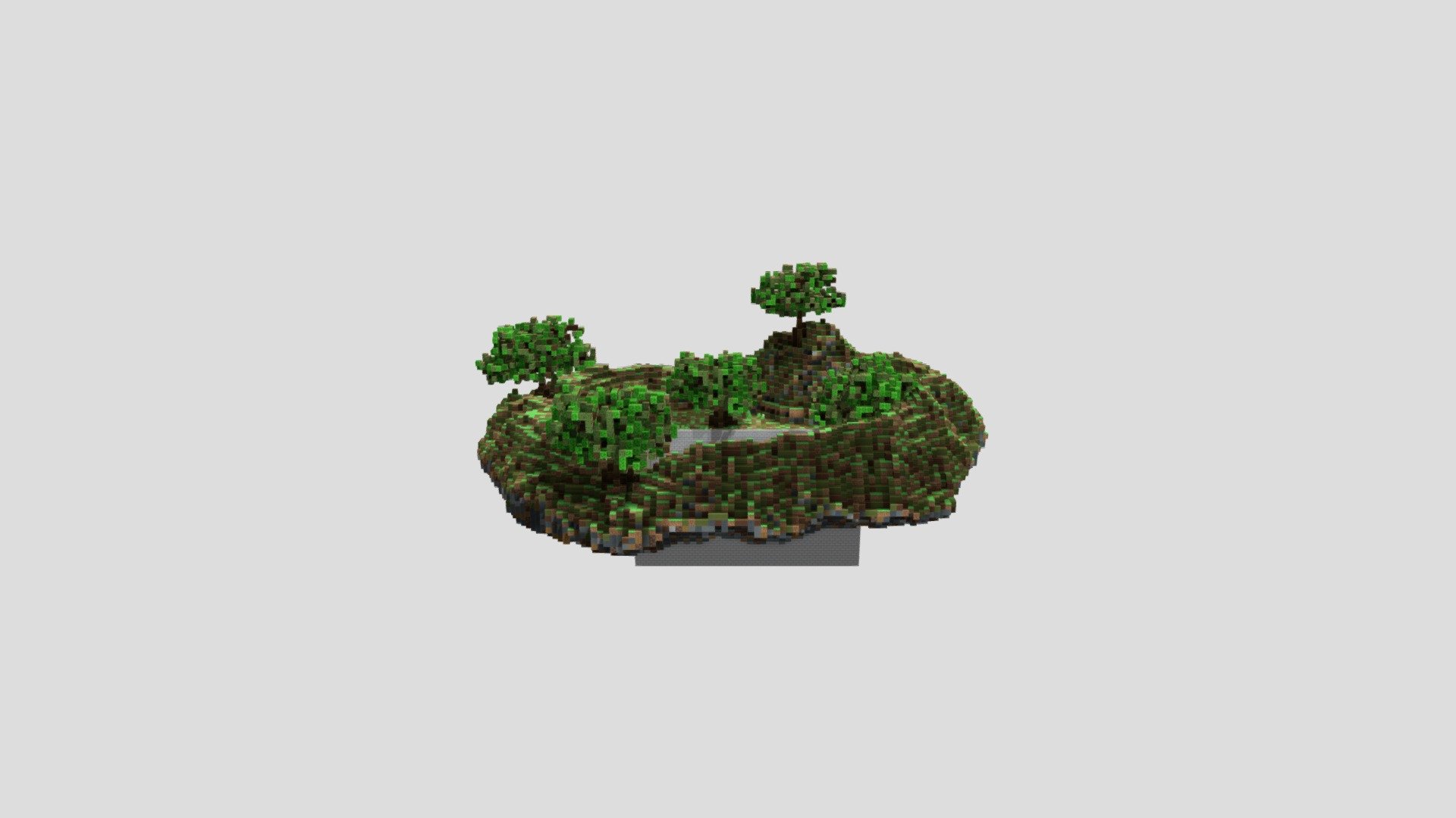 PixelMine | 6 Wood Mines Dark Oak Mine - 3D model by Pixel Mine ...