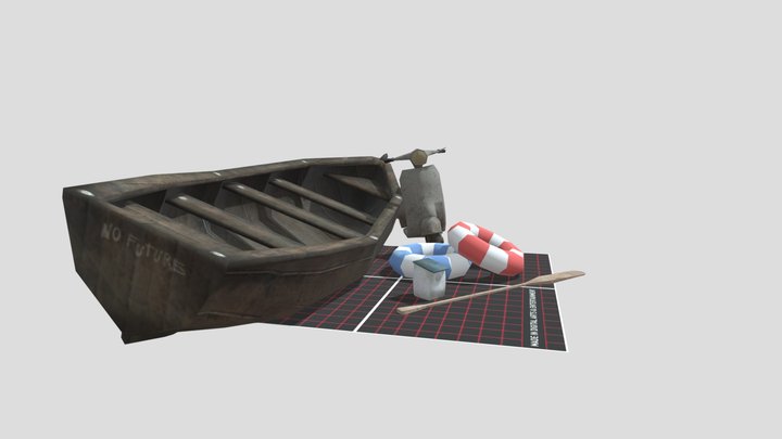 DAE 5 Finished props - By the ocean 3D Model