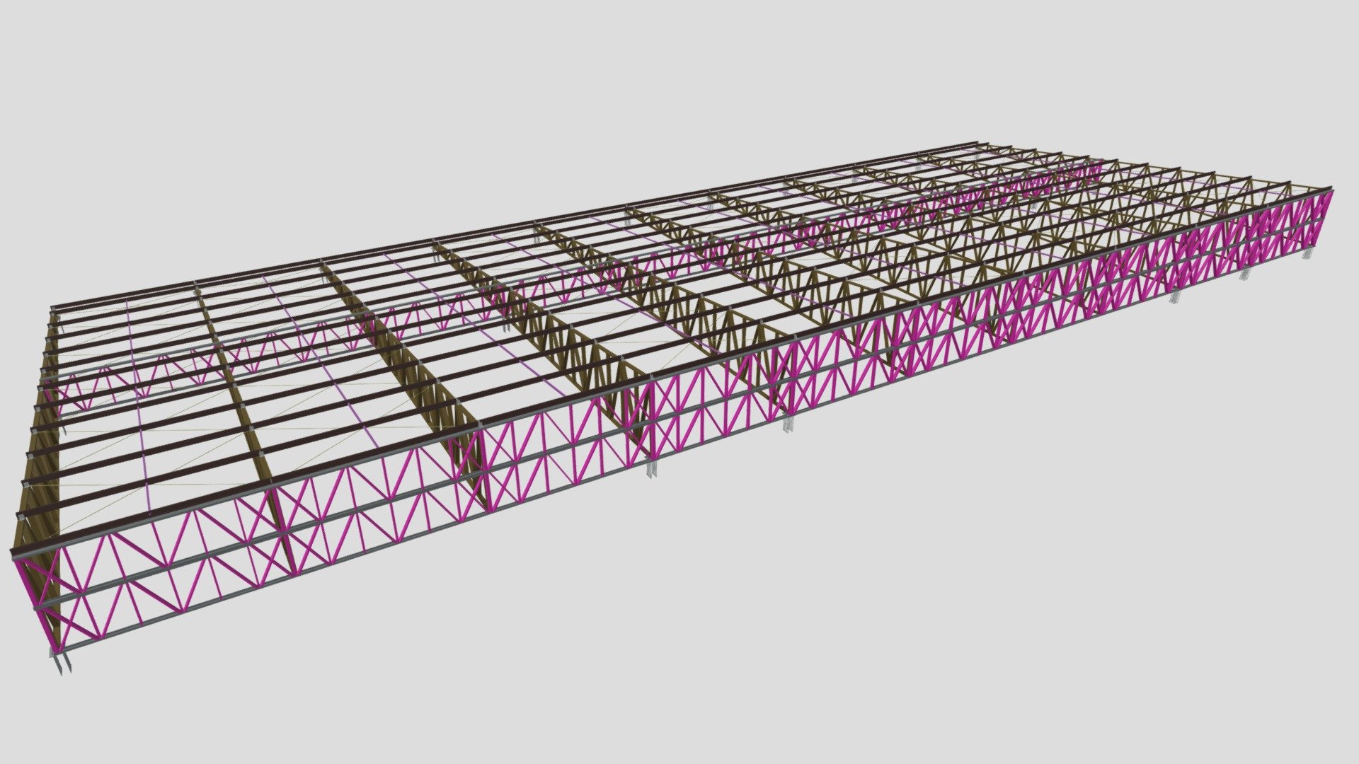 3D ESTRUTURAL COBERTURA METALICA