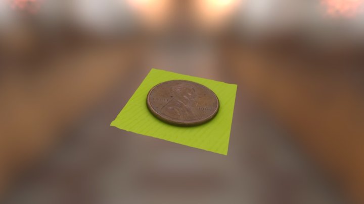 Penny 3D Model