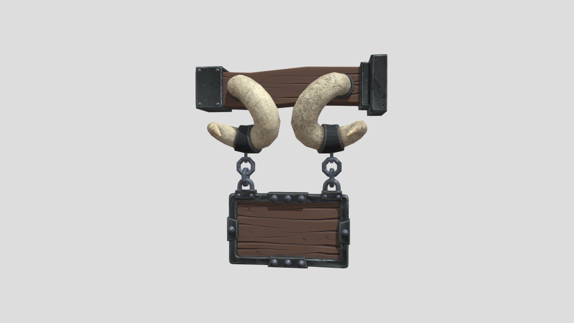 Stylized Tavern Sign - Download Free 3D model by Hao Chun Chao ...