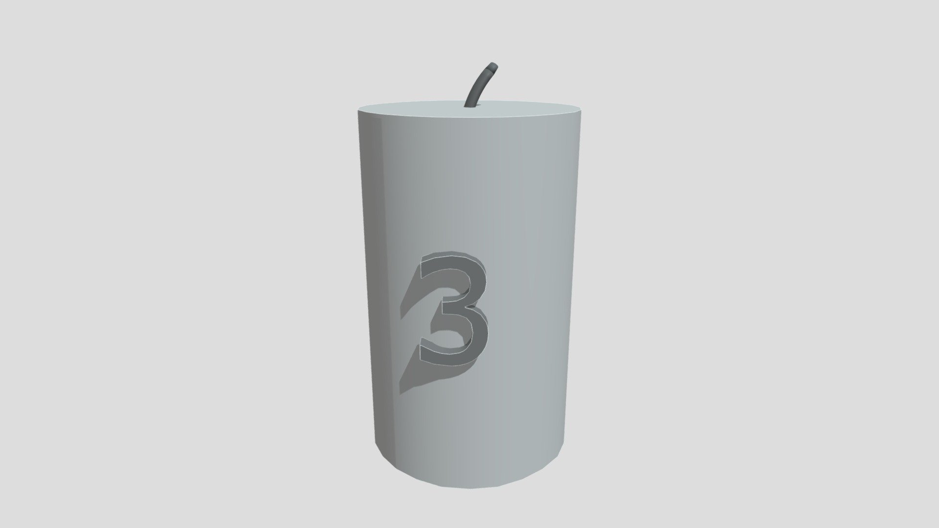 candle 3 went out