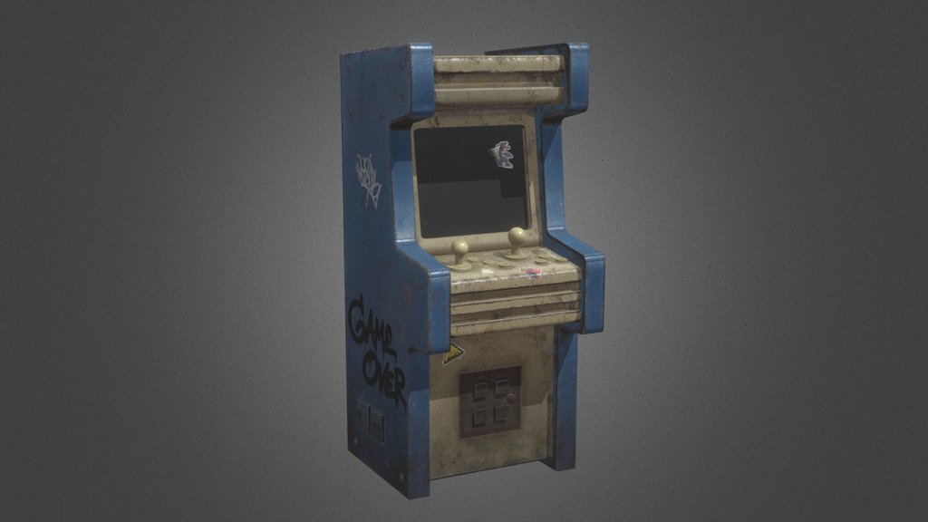 Arcade Machine | Game-Ready model