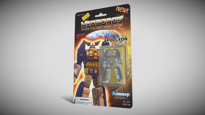 Packaged  Apollyon 3D Model
