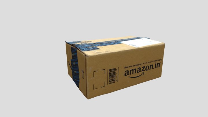 Amazon Packaging Box 3D Model