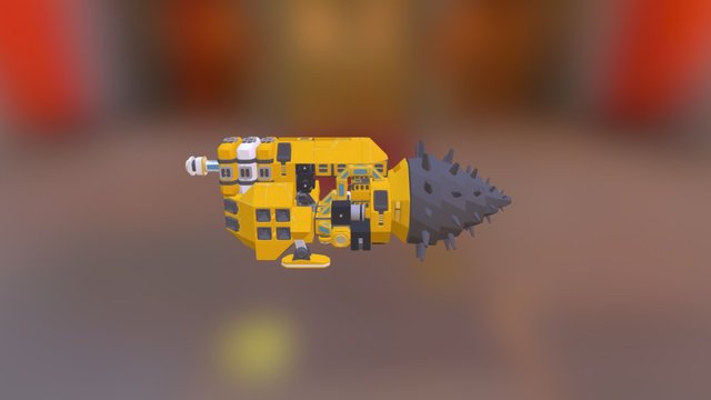 Ore Hawg Slim 3D Model